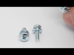 M3 X 8 پیچ های الکترونیک پیچ ترکیبی فولاد کربن TORX Pan Head