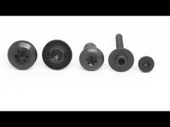 پیچ های سر گرد فولاد کربن سیاه با محرک متقاطع