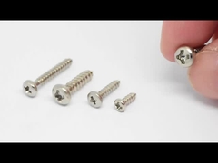 OEM فولاد کربن گالوانیزه کراس دیسک سر سوراخ دم پیچ بسته بندی سفارشی