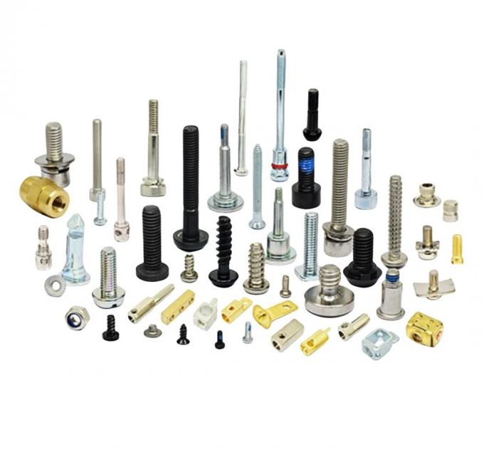 Precision Custom Machine Carbon Steel Screws – IATF 16949