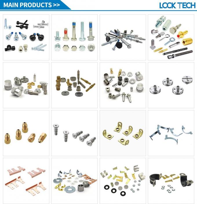 Precision Custom 10b21 Carbon Steel Screws – Blue-White Zinc Plated (IATF 16949)