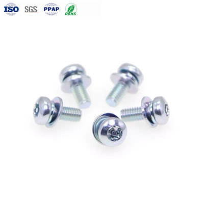 Good price M3x8mm Carbon Steel Torx Pan Head Screw with Black Zinc Finish online