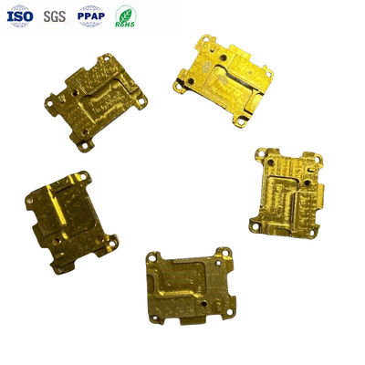 Good price Custom Brass Copper CNC Milling Parts ±0.01mm Tolerance online