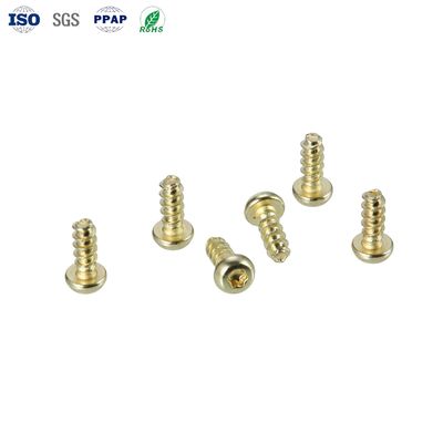 Καλή τιμή Προσαρμοσμένο χρυσό Hex Lobular Socket Pan Head Self Tapping Screws M0.8-M14 σε απευθείας σύνδεση