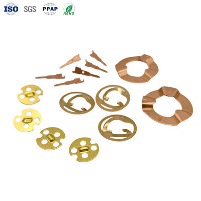 Good price Precision Custom Copper Stamping Parts for Automotive 0.02mm Tolerance online