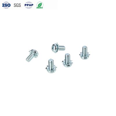 Good price Premium Stainless Steel Phillips Pan Head Combination Screws with Washers Customizable for Automobile Fasteners online