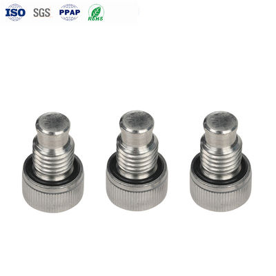 Waterproof screws stainless steel hexagonal slot cylindrical head with rubber ring