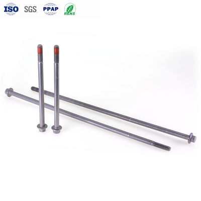 Alloy Steel Automobile Fasteners Grade 10.9 Hexagonal Flange Bolt Electroplated Galvanized