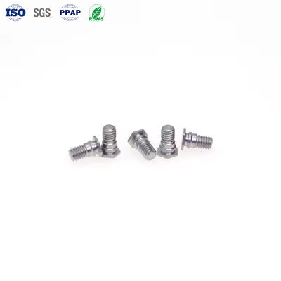 Stainless steel / zinc plated pressure riveting self clinch stud screws FHS M2.5 M3 M4 M5 M6 M8 M10 self clinching