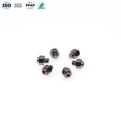 Custom CNC Turning Parts M0.8-M12 in Stainless Steel or Aluminum