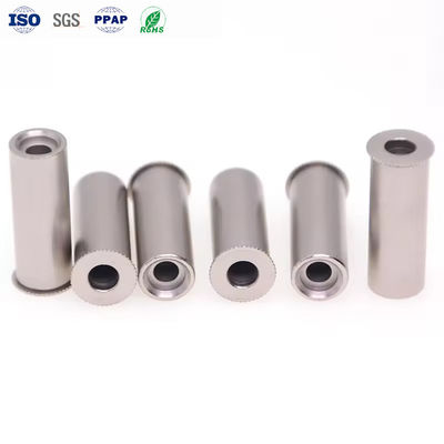 Stainless Steel Passivation Knurl Bearing Puller Customized Self Aligning Ball Sleeve Bearing