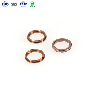 ราคาดี วงแหวนเลนส์ CNC สแตนเลสสตีล PVD Rose Gold ความคลาดเคลื่อน ±0.01 มม. ออนไลน์