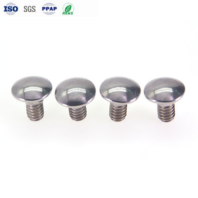 Custom CNC Stainless Steel Carriage Bolts M0.8-M12 Mirror Polished