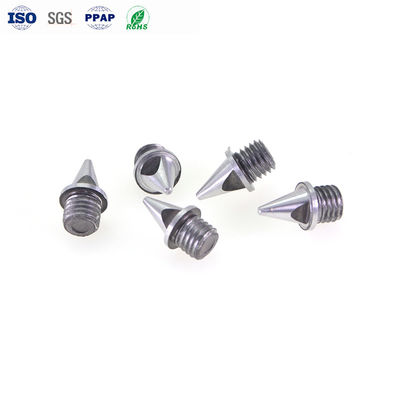 TUV CNC Aluminum Parts Customizes Color CNC Manchining Processing Shoe Stud Head Parts