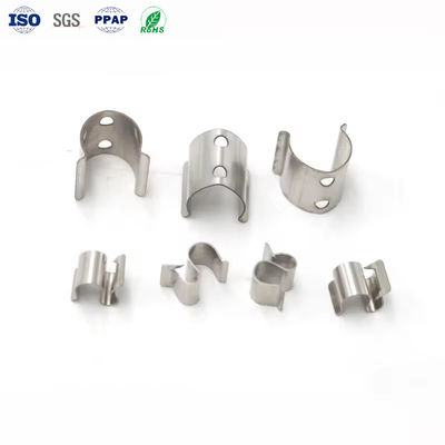 Các bộ phận đóng dấu thép không gỉ tùy chỉnh đồng beryllium đồng niken vàng bọc bọc kim loại mảnh vỡ