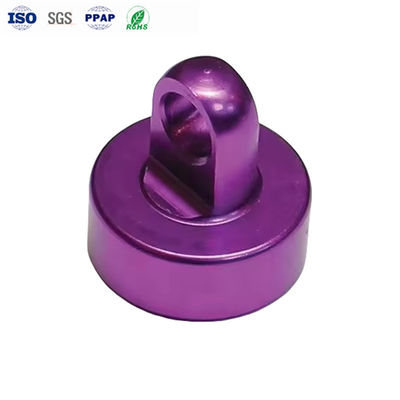 Pièces en aluminium CNC de précision avec tolérance de ±0,01 mm anodisées