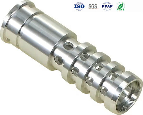 High Precision CNC Aluminum Parts Custom  For Automobile Parts Aluminium Machined Components Hydraulic Valve