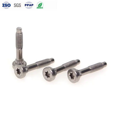 Half Thread Custom Fasteners 4mm - 400mm Stainless Steel Torx Limit Screw