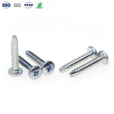 ST3 X 15 Electronic Screws Cutting Tail Self Tapping Metal Screws Heat Treatment Hardening