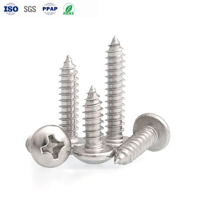 ST4 X 8 ST4 X 15 Vít điện tử thép không gỉ Pan đầu nhọn đuôi tự khoan vít kim loại