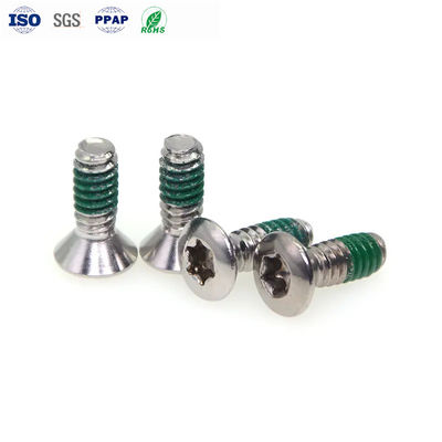 Custom M2 X 8 Carbon Steel Screw Nickel Plated Torx Slot Countersunk Screw