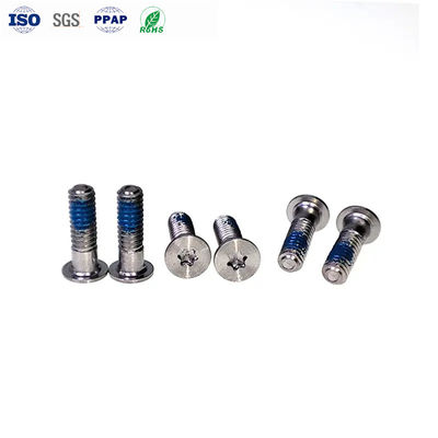 Custom M1.0 CD Pattern Screw Adhesive Anti Loosening  Stainless Steel Torx Screw