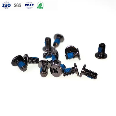 M1.6 Micro Screws Black Zinc 1mm - 200mm Small Screw Cross Flat Head