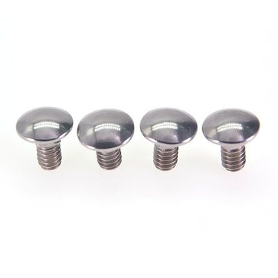 Bullone a collo quadro M5 in acciaio inossidabile lucidato a specchio, standard DIN