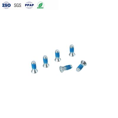OEM M2 * 6 Hexalobular Socket Small Countersunk Head Point Nylon Rubber Anti-Loosening Screws