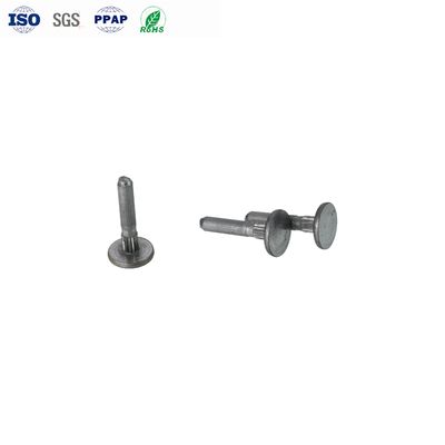 DIN Standard Metric Aluminium Round Flat Solid Head Machine Screws with Custom Material Options
