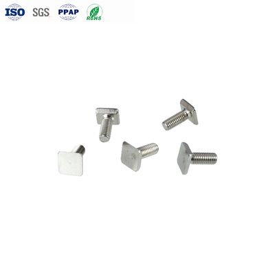 Silver-Grey Stainless Steel Head Hexagonal Machine Screws for Strength Applications BSW Standard